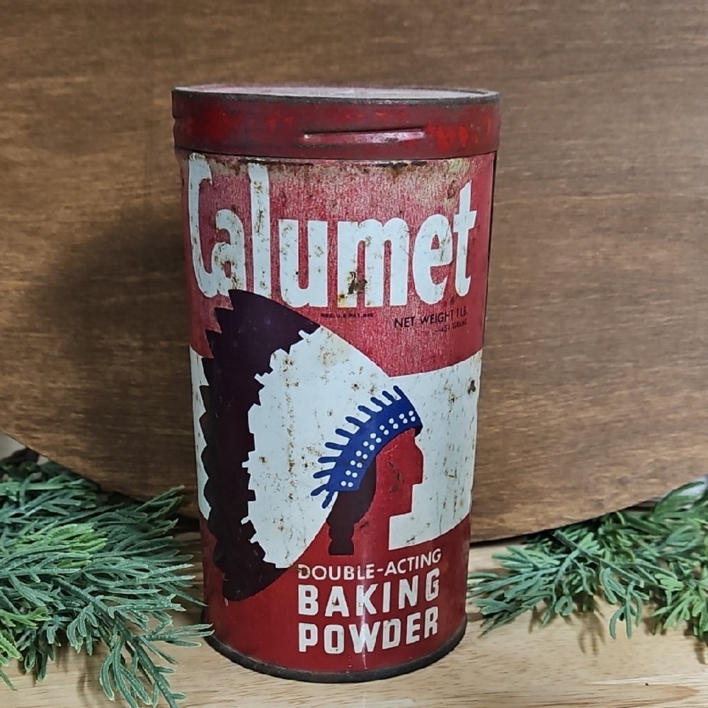 Calumet Baking Powder Tin